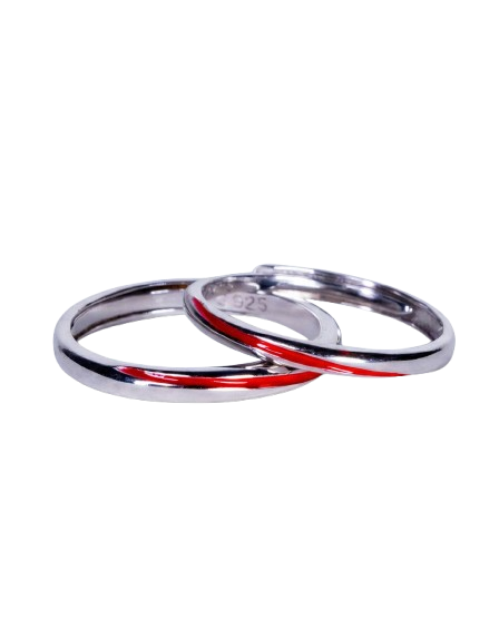 Anello "Filo Rosso Del Destino"